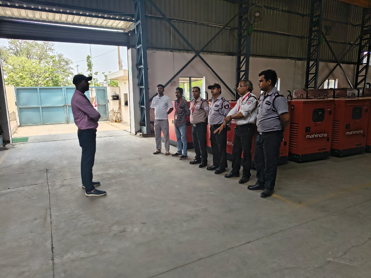 live security guard traning